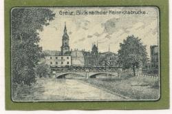 Greiz - Bank für Handel und Industrie, Niederlassung Greiz - 1.1.1921 - Ende 1922 - 25 Pfennig