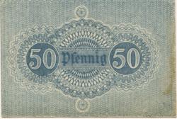 Greiz - Greizer Bankverein eGmbH - 1.1.1917 - 31.12.1918 - 50 Pfennig