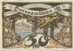 Grevesmühlen - Stadt - - 30.4.1922 - 50 Pfennig