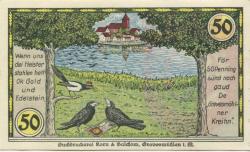 Grevesmühlen - Stadt - - 31.12.1923 - 50 Pfennig