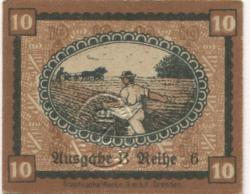 Grimma - Amtshauptmannschaft - 4.11.1918 - 31.12.1919 - 10 Pfennig