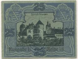 Grimma - Amtshauptmannschaft - 4.11.1918 - 31.12.1919 - 25 Pfennig