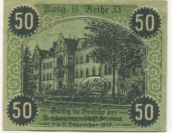 Grimma - Amtshauptmannschaft - 4.11.1918 - 31.12.1919 - 50 Pfennig