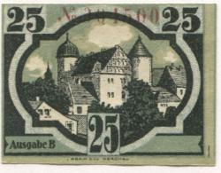 Grimma - Amtshauptmannschaft - 1.12.1920 - 30.6.1921 - 25 Pfennig