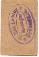 Groitzsch - Liebing, E. Max. Bäckermeister - -- - 30 Pfennig