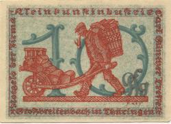 Großbreitenbach - Tresselt, Carl Günther, Kleinkunstindustrie - - 31.7.1922 - 10 Pfennig