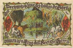 Groß-Flottbek (heute: Hamburg) - Gemeinde - 1.6.1921 - 1.9.1921 - 10 Pfennig