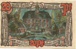 Groß-Flottbek (heute: Hamburg) - Gemeinde - 1.6.1921 - 1.9.1921 - 20 Pfennig