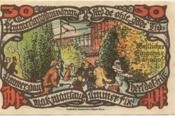 Groß-Flottbek (heute: Hamburg) - Gemeinde - 1.6.1921 - 1.9.1921 - 30 Pfennig