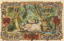 Groß-Flottbek (heute: Hamburg) - Gemeinde - 1.6.1921 - 1.9.1921 - 50 Pfennig