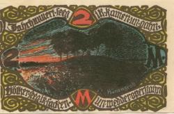 Groß-Flottbek (heute: Hamburg) - Gemeinde - 1.6.1921 - 1.9.1921 - 2 Mark