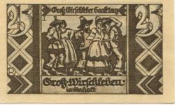 Groß-Wirschleben (heute: Plötzkau) - Gemeinde - 1.9.1921 - 25 Pfennig