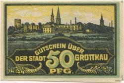 Grottkau (heute: PL-Grodkow) - Stadt - -- - 50 Pfennig