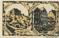 Grünberg - Stadt - 9.3.1922 - 50 Pfennig