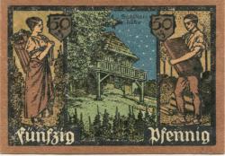 Grünberg (heute: PL-Zielona Gora) - Stadt - - 31.12.1921 - 50 Pfennig