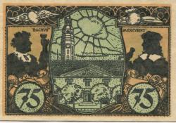 Grünberg (heute: PL-Zielona Gora) - Stadt - - 31.12.1921 - 75 Pfennig