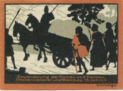 Grünberg (heute: PL-Zielona Gora) - Stadt - 1922 - 30.6.1922 - 50 Pfennig