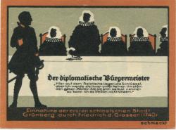 Grünberg (heute: PL-Zielona Gora) - Stadt - 1922 - 30.6.1922 - 50 Pfennig