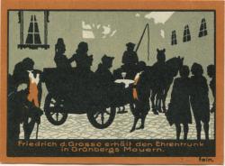 Grünberg (heute: PL-Zielona Gora) - Stadt - 1922 - 30.6.1922 - 50 Pfennig