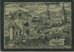 Grünberg (heute: PL-Zielona Gora) - Stadt - 1922 - 30.6.1922 - 75 Pfennig