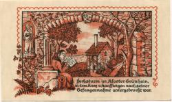 Grünhain (heute: Grünhain-Beierfeld) - Stadt - 3.5.1917 - 30.4.1922 - 50 Pfennig