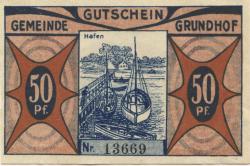 Grundhof - Gemeinde - 1.4.1920 - 31.12.1921 - 50 Pfennig