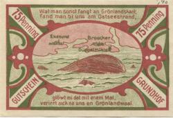 Grundhof - Gemeinde - 1.4.1921 - 31.12.1921 - 75 Pfennig