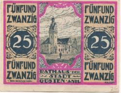 Güsten - Stadt - 1.8.1921 - 25 Pfennig