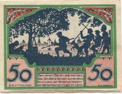 Güsten - Stadt - 1.8.1921 - 50 Pfennig