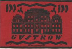 Güstrow - Stadt - 1.2.1922 - 100 Pfennig