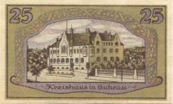 Guhrau (heute: PL-Gora) - Kreis - -- - 25 Pfennig