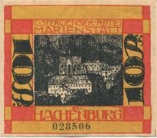 Hachenburg - Stadt - 1.6.1921 - 10 Pfennig 