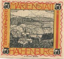 Hachenburg - Stadt - 1.6.1921 - 50 Pfennig 