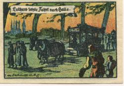 Halle - Notgeldausstellungsleitung - 6.-13.11.1921 - 50 Pfennig 