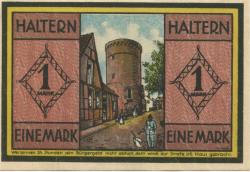 Haltern - Stadt - 1.6.1921 - 1 Mark