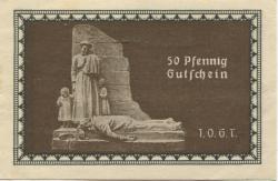 Hamburg - Deutscher Guttemplerorden - 1.4.1921 - 50 Pfennig 
