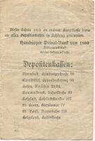 Hamburg - Hamburger Privat-Bank von 1860 AG, Kleine Johannisstr. - 24.10.1923 - 30.11.1923 - 10 Milliarden Mark