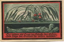 Hamburg - Hamburger Warte - 1.7.1921 - 31.12.1921 - 1 Mark