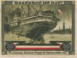 Hamburg - Kultur- und Sportwoche, Finanzausschuss und Geschäftsführung - 12.8.1921/24.8.1921 - 31.8.1921 - 50 Pfennig 