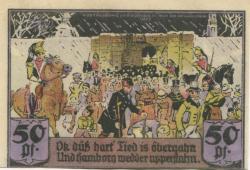 Hamburg - Sport-Vereinigung Sankt Georg der Hamburger Turnerschaft von 1816 - 1.9.1921 - 50 Pfennig