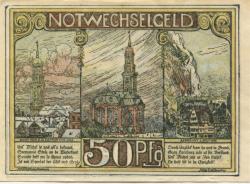 Hamburg - Verein Hamburger Gastwirte von 1871 - - 31.12.1921 - 50 Pfennig