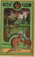 Hamburg - Zoologischer Garten - - 31.5.1922 - 50 Pfennig