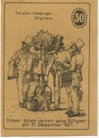 Hamburg-Sankt Pauli - Alte Diele - - 31.12.1921 - 30 Pfennig