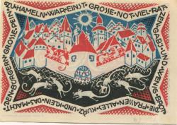 Hameln - Stadt - 1.9.1921 - 50 Pfennig