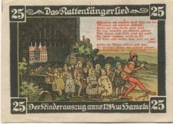 Hameln - Brombach, Carl, Münster Cafe-Diele - 1.3.1922 - 25 Pfennig