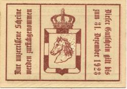 Hamfelde - Gut - - 31.12.1923 - 10 Pfennig