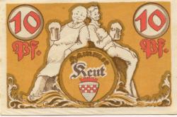 Hamm -Stadt - 1.10.1921 - 10 Pfennig
