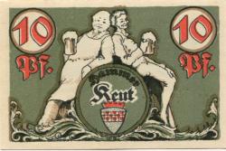 Hamm -Stadt - 1.10.1921 - 10 Pfennig