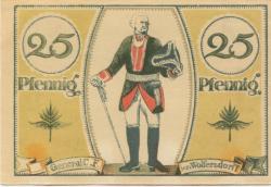 Hamm -Stadt - 1.10.1921 - 25 Pfennig