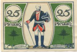 Hamm -Stadt - 1.10.1921 - 25 Pfennig